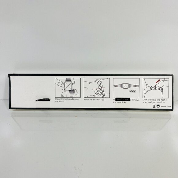 NewWays Smart Watch Band Chain-Link Rose Gold Adjustable Band For Apple Watch - Picture 2 of 5